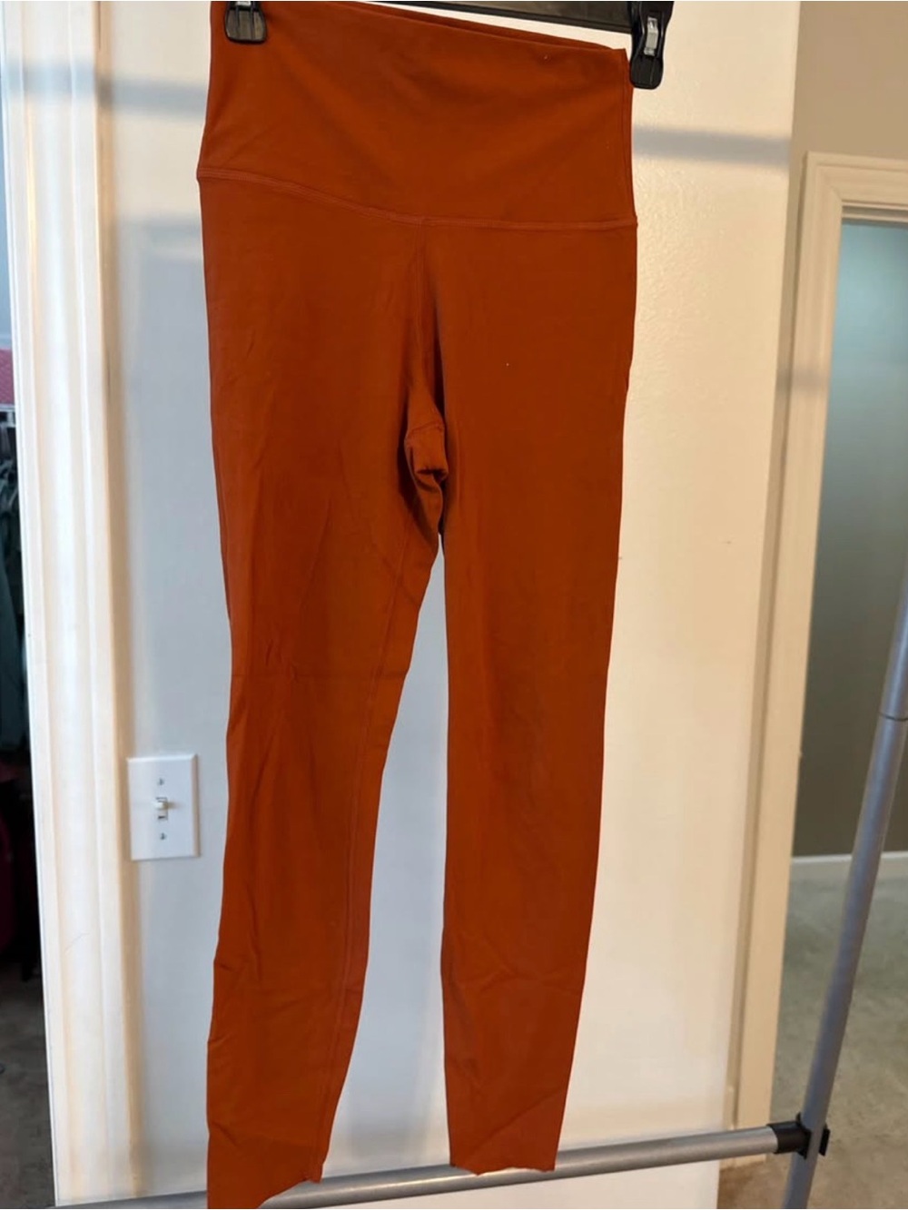 Rust Orange Nike Dry-Fit Leggings